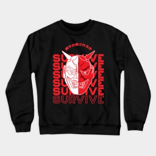 Tengu Survives Crewneck Sweatshirt